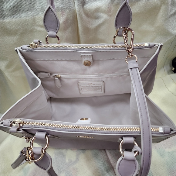 Coach Crossby Carryall Satchel with crossbody strap - Picture 14 of 14